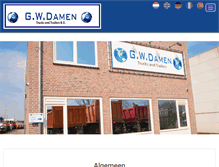 Tablet Screenshot of gwd.trucks.nl