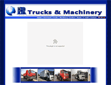 Tablet Screenshot of pr.trucks.nl